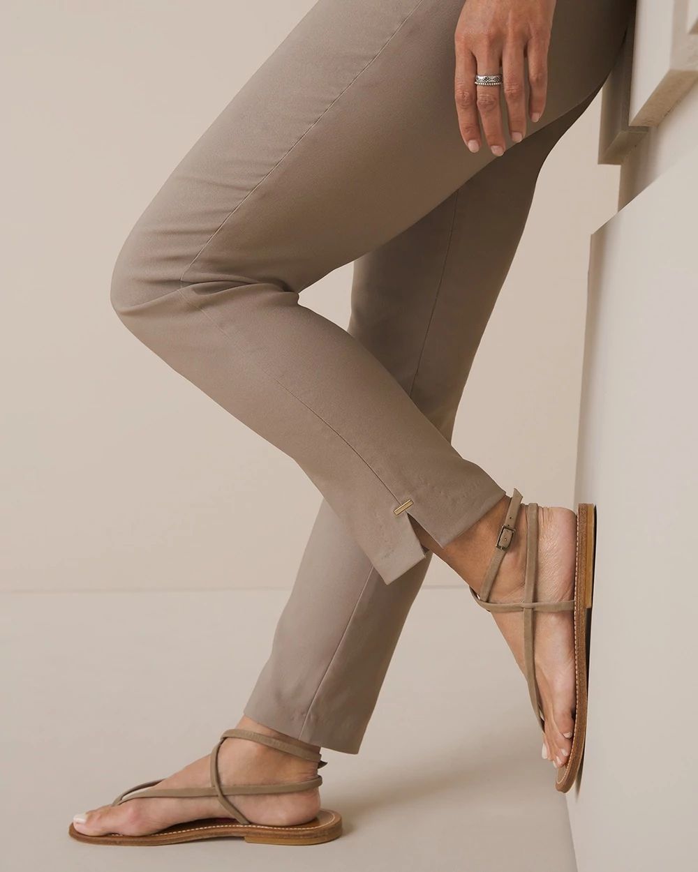 So Slimming Brigitte Slim Ankle Pants