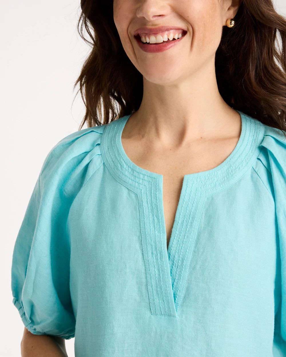 Linen Trapunto Popover Top click to view larger image.