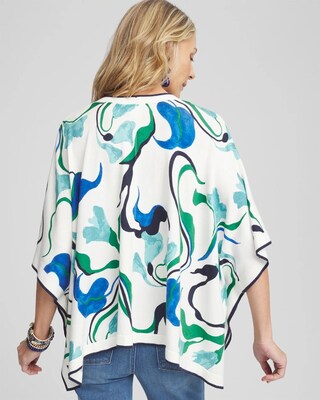 Scoop-Neck Poncho click to view larger image.