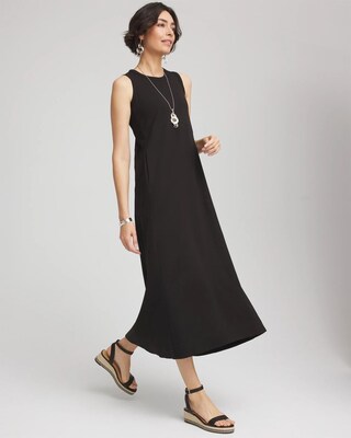Sleeveless Midi Tank Dress click to view larger image.