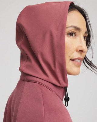 Zenergy® Double-Knit Hooded Jacket click to view larger image.