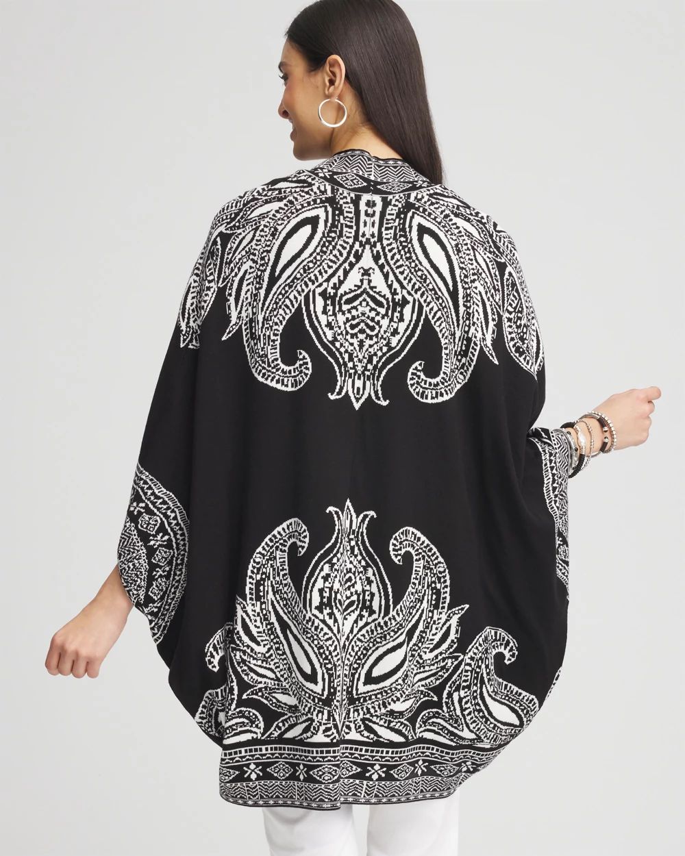 Paisley Sweater Ruana