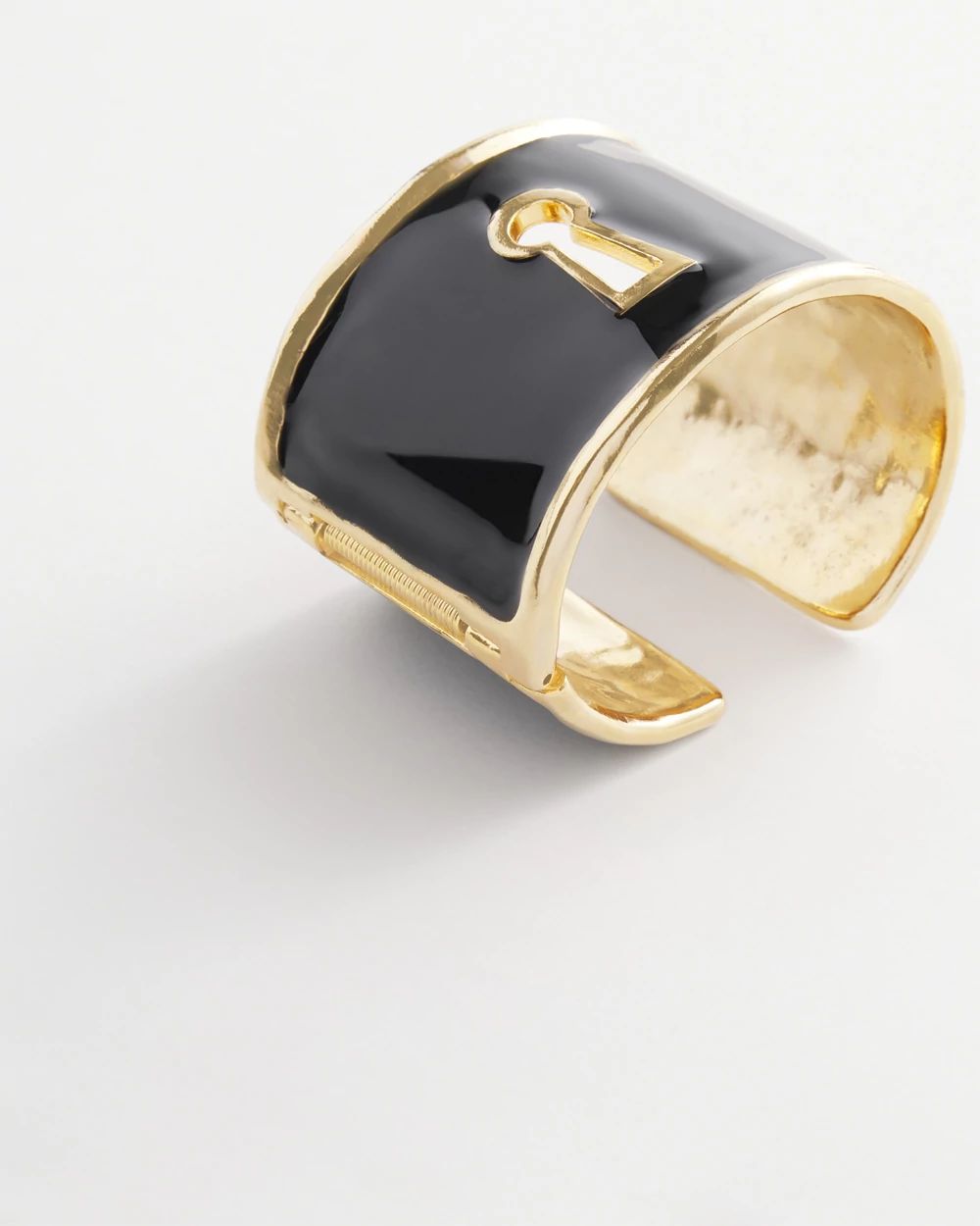 Lock Cuff Bracelet