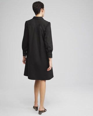 Poplin Ric Rac Shirt Dress