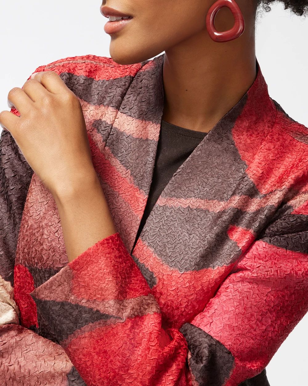 Travelers Collection Crushed Jacket