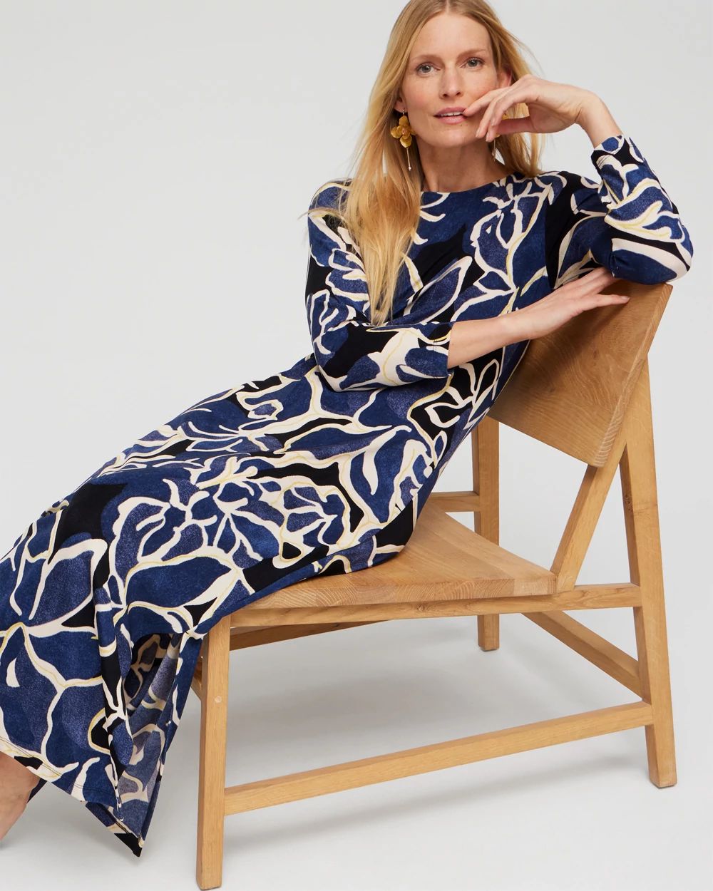 Travelers Floral Maxi Dress