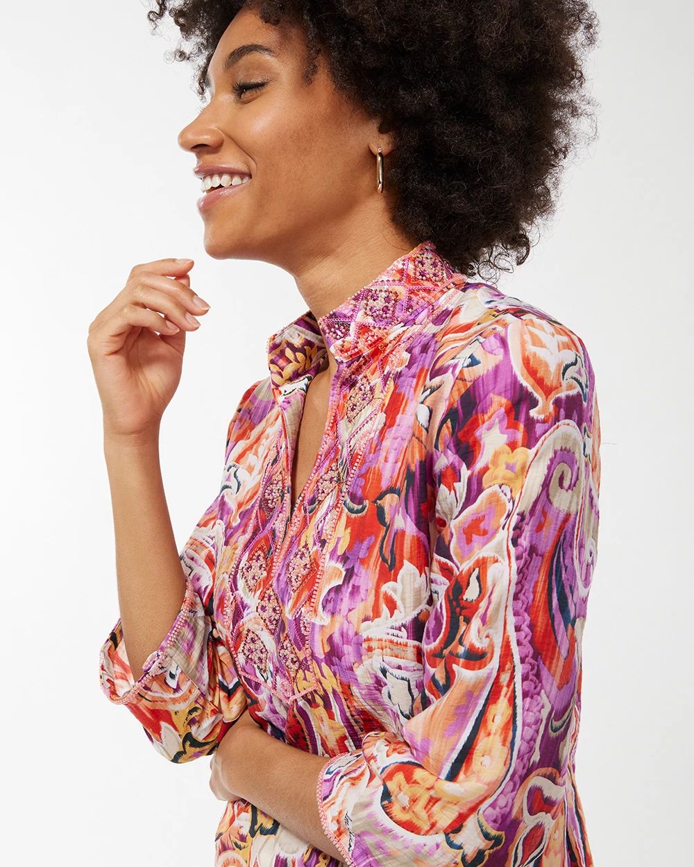 40th Anniversary Paisley Tunic