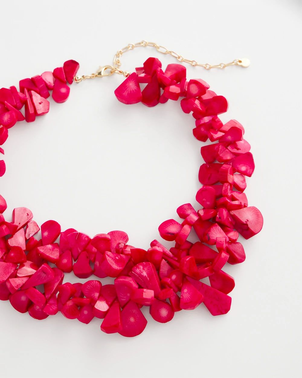 Blossoming Shells Statement Necklace
