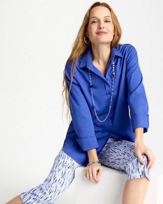 No Iron™ Stretch Shirt click to view larger image.