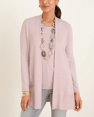 Rib-Mix Cardigan