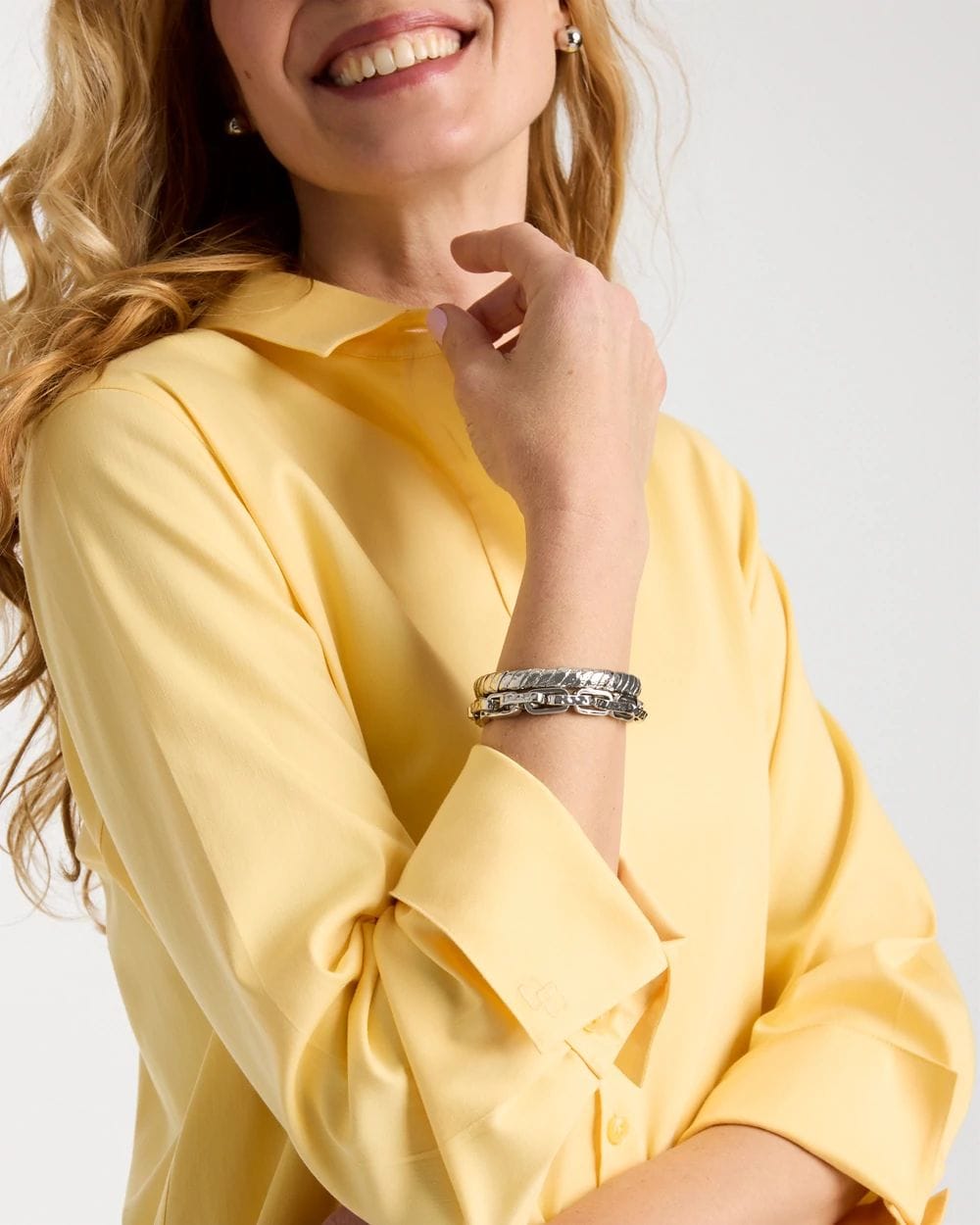 No Iron™ Stretch Shirt click to view larger image.