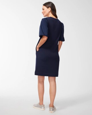 Zenergy French Terry Blouson Dress