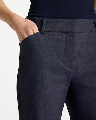 Emme Fly Front Straight Ankle Pants click to view larger image.