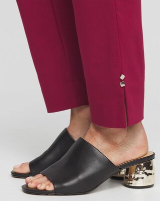 Brigitte Rivet Slit Ankle Pants click to view larger image.