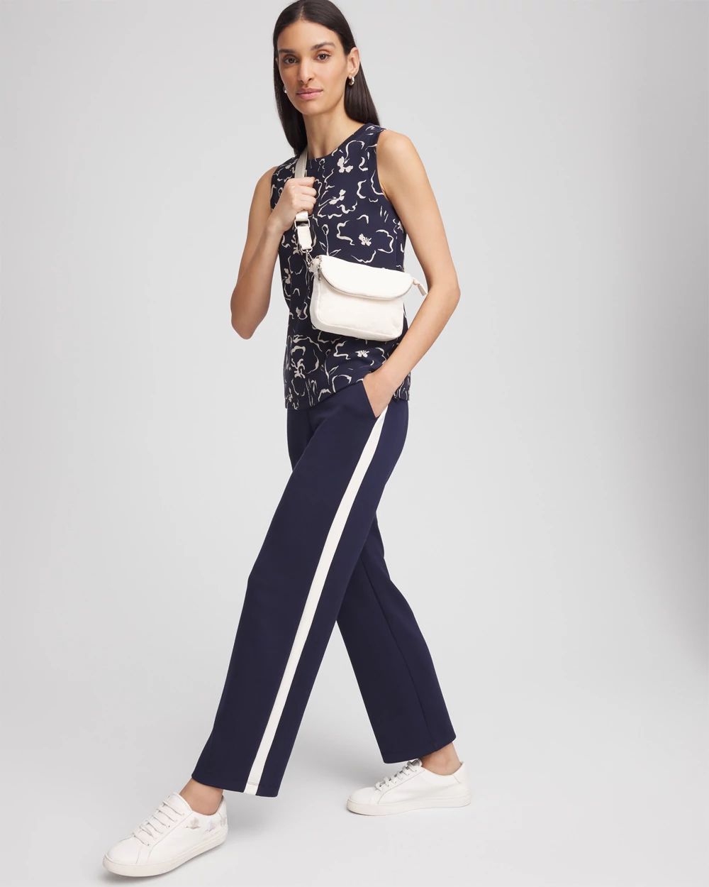 Zenergy® Striped Scuba Pants click to view larger image.