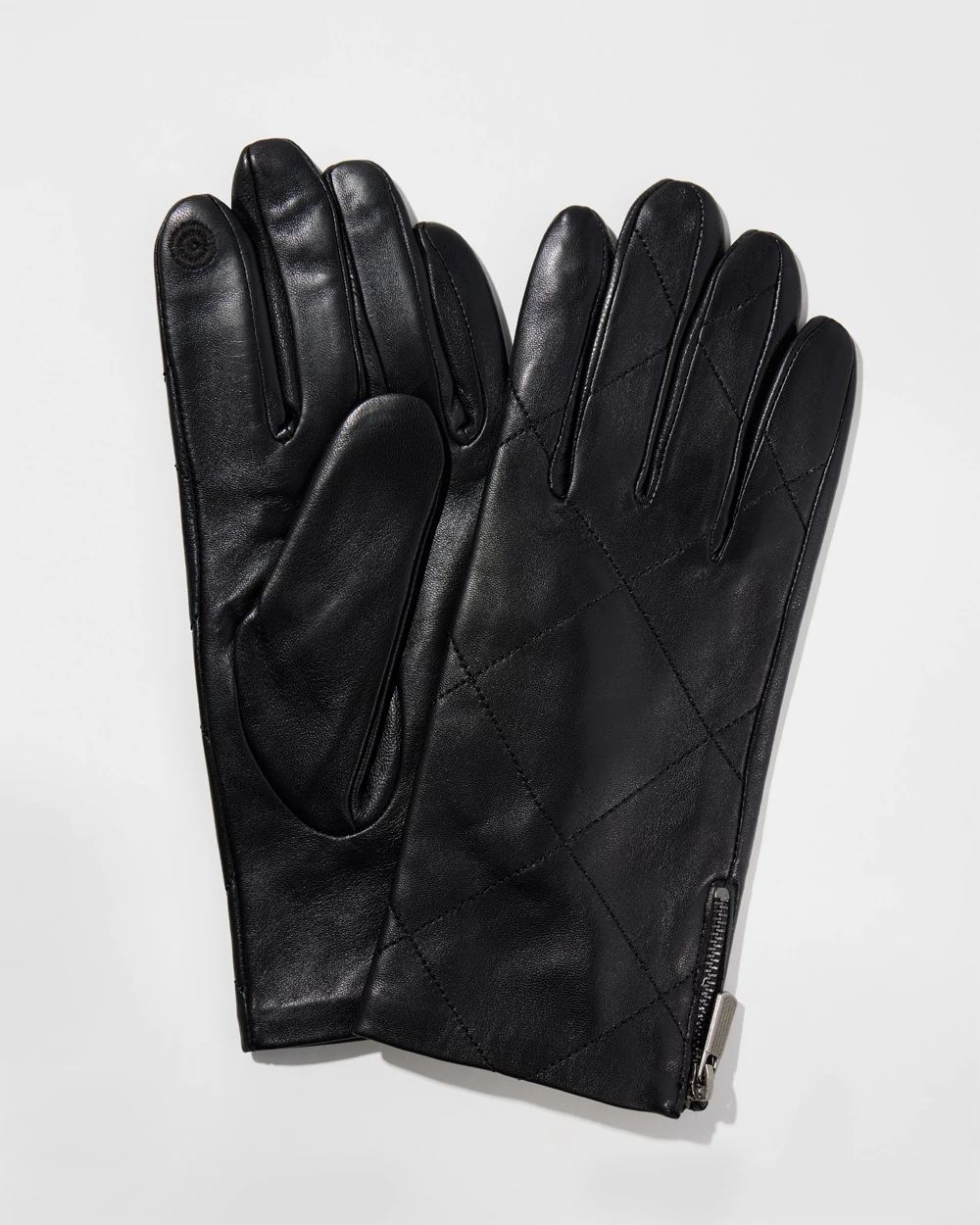 Leather Quilted Gloves