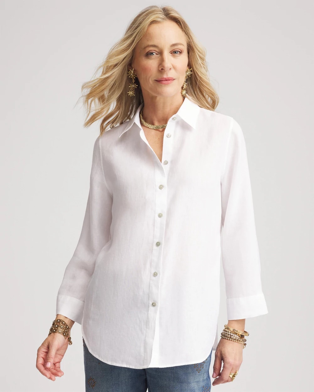 Product image for No Iron Linen Shirt