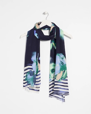 Printed Oblong Scarf