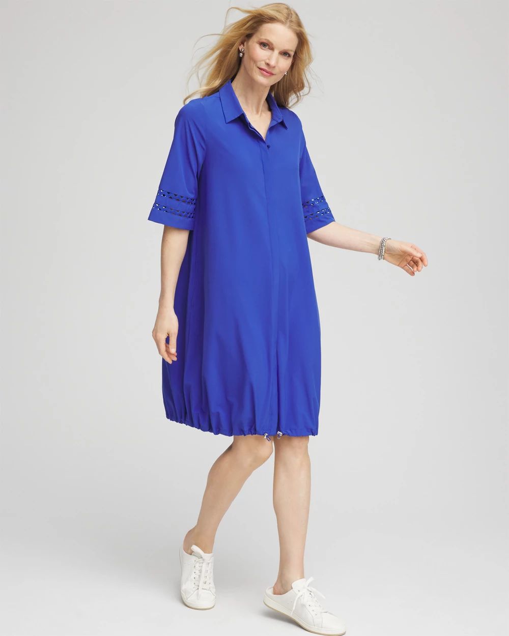 Zenergy® UPF Ric Rac-Trim Bungee Dress