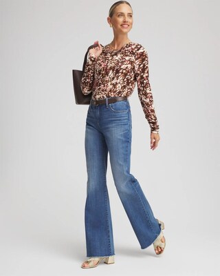 Touch of Cool™ Cowl Neck Tee click to view larger image.