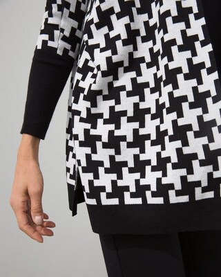 Checkered Cardigan