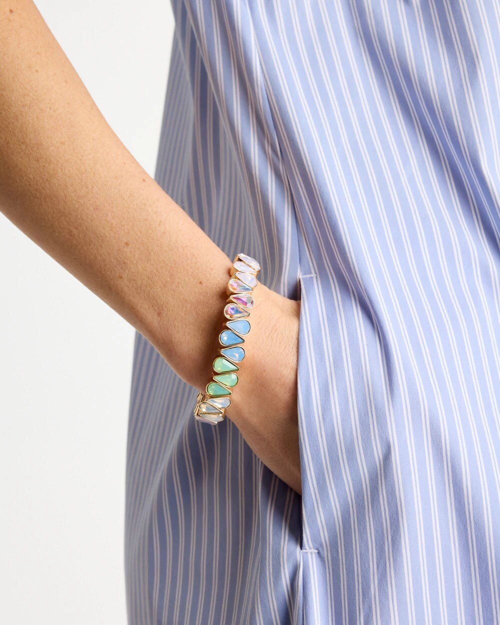 Teardrop Tennis Bracelet