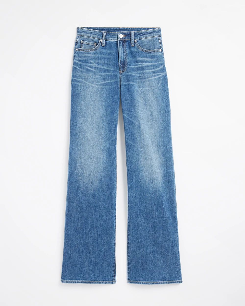 High Rise Wide Leg Jeans