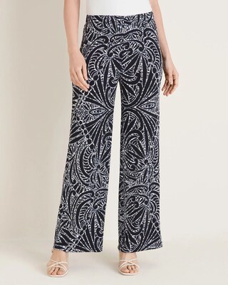Travelers Classic Printed Palazzo Pants