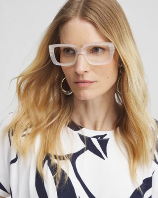 Matte Clear Taupe Readers