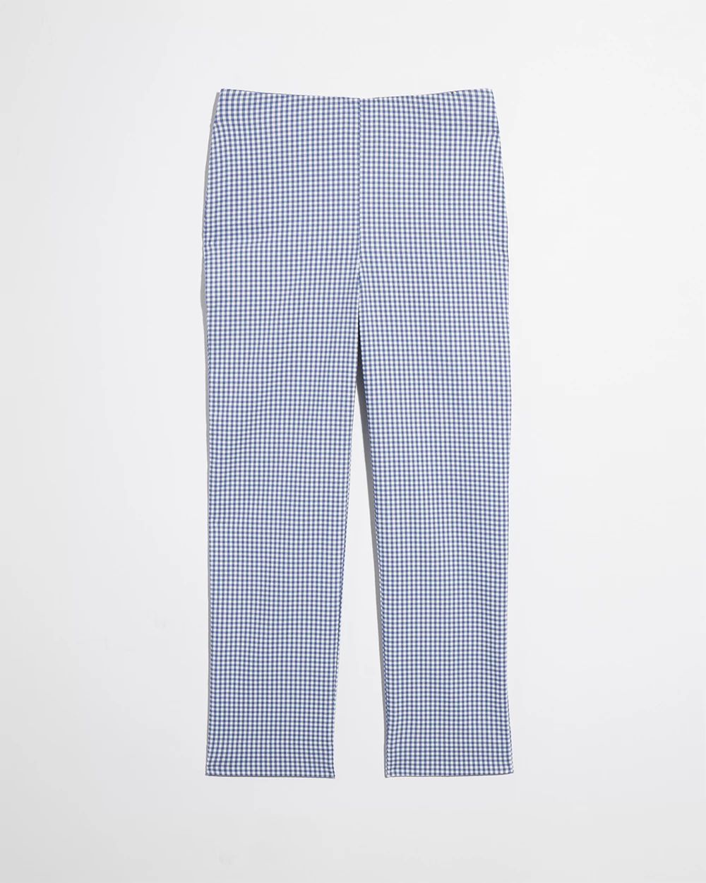 Juliet Gingham Straight Crops