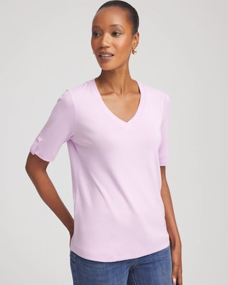 Everyday V-Neck Pima Tee