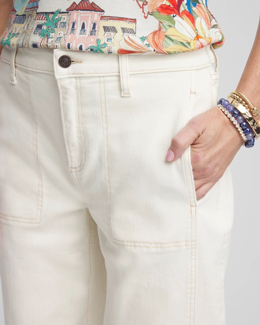 Utility Tapered Jeans
