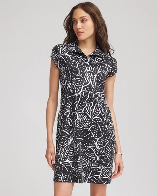 Zenergy® UPF Knit Mockneck Bungee Dress