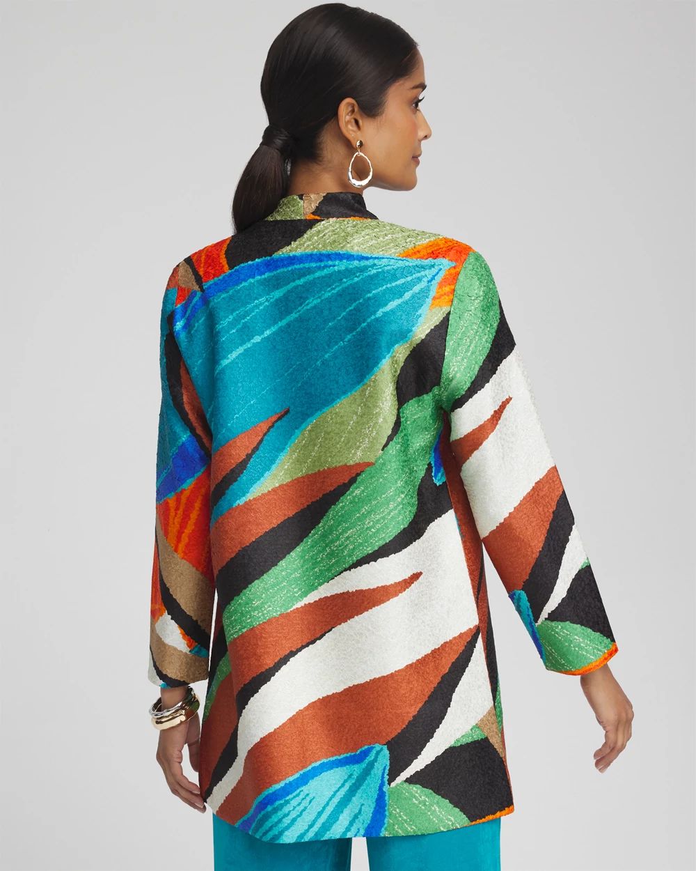 Travelers™ Collection Palms Reversible Crushed Jacket