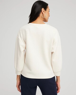 Zenergy® Jacquard Knit Pullover