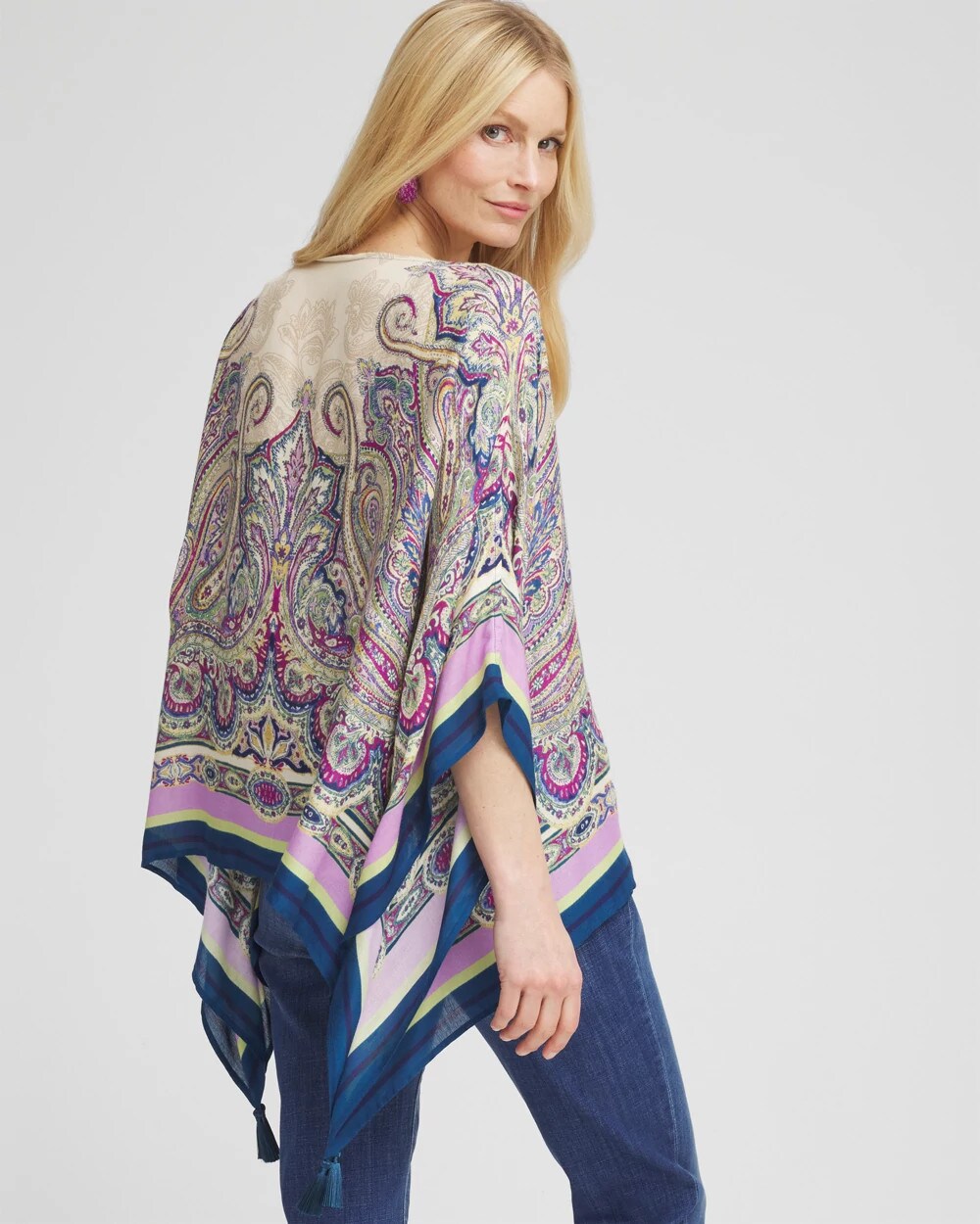 Printed Poncho