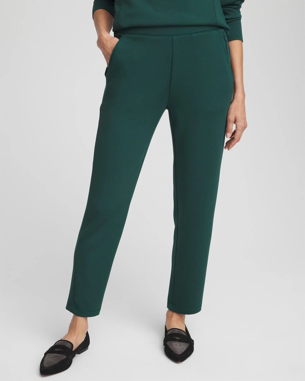 Zenergy® Scuba Tapered Ankle Pants