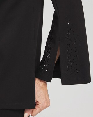 Embellished Ponte Tunic click to view larger image.
