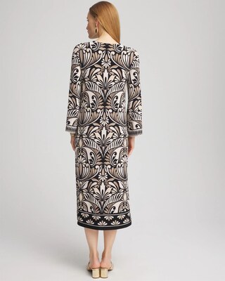 Travelers™ Bell-Sleeved Midi Dress click to view larger image.