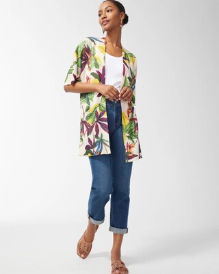 Summer Romance Floral Midi Cardigan