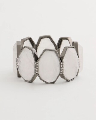 Quartz Stone Stretch Bracelet