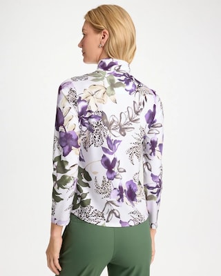 Zenergy® UPF Violet Aura Half Zip click to view larger image.