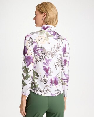 Zenergy® UPF Violet Aura Half Zip click to view larger image.
