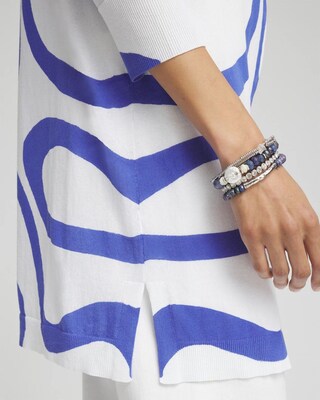 Summer Romance Lines Midi Cardigan