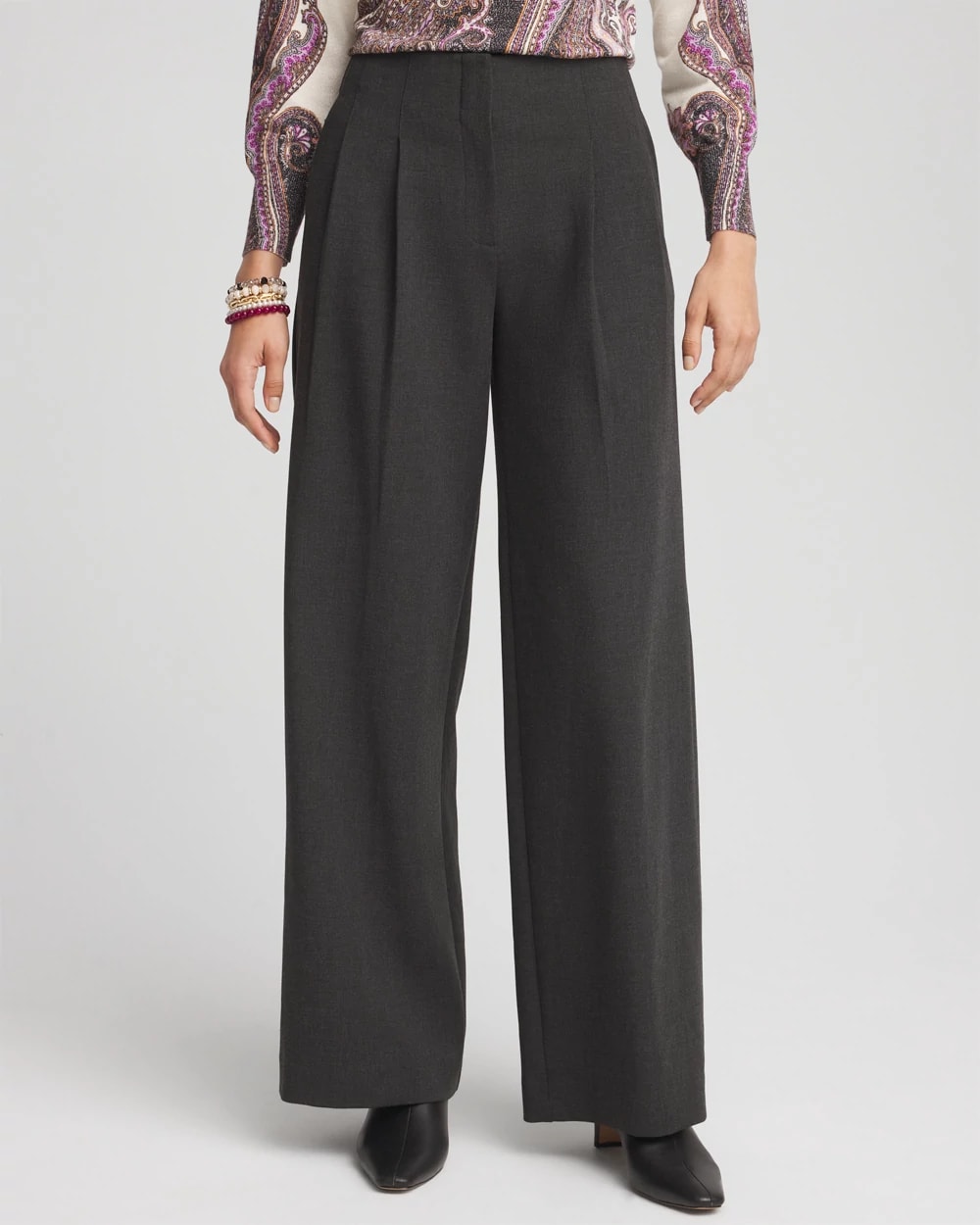 Pleated Trouser Pants, photo 1 of 6