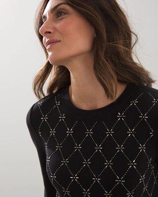 Zenergy French Terry Beaded Tunic