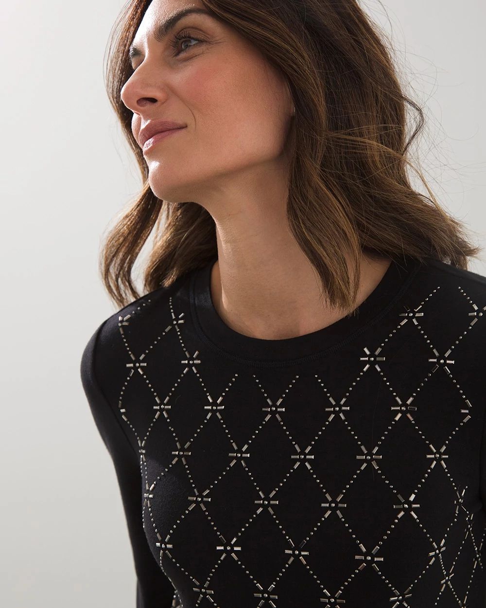 Zenergy French Terry Beaded Tunic