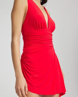 Magicsuit® Solid Celine Swim Dress click to view larger image.