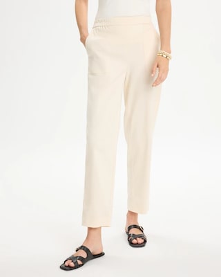 Relaxed Tapered Crop Pants