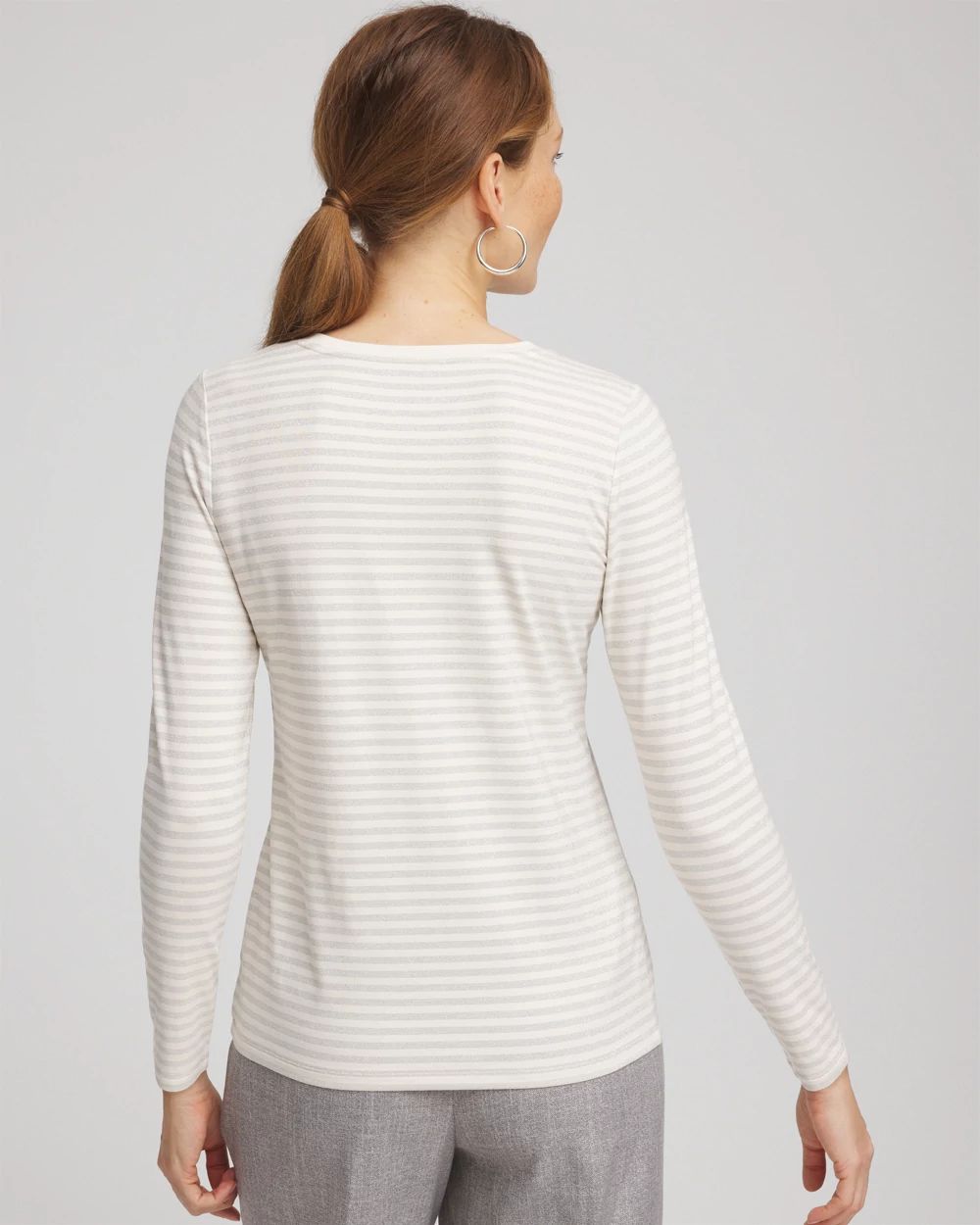 Metallic Layering Tee click to view larger image.